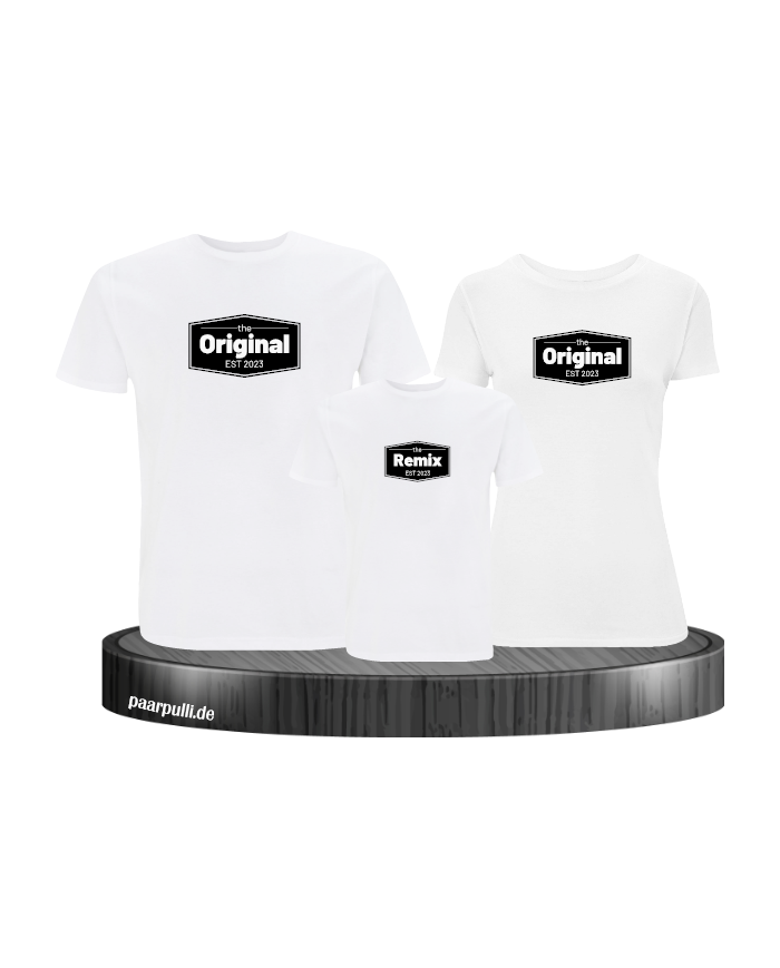 The Original The Remix mit Wunschdatum weiß