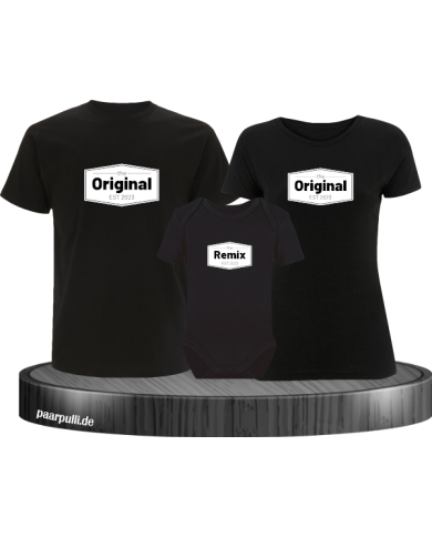 The Original The Remix mit Wunschdatum schwarz