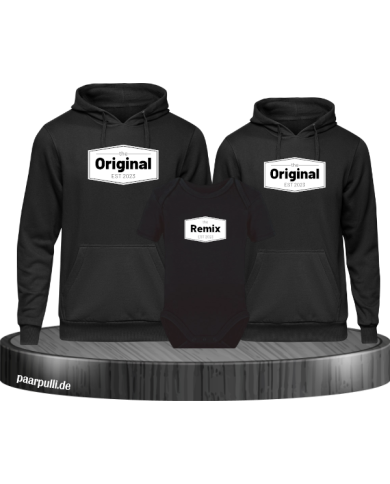 The Original The Remix mit Wunschdatum schwarz The Original The Remix mit Wunschdatum schwarz