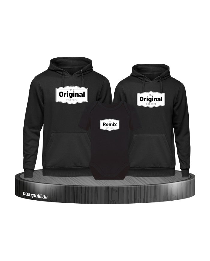 The Original The Remix mit Wunschdatum schwarz