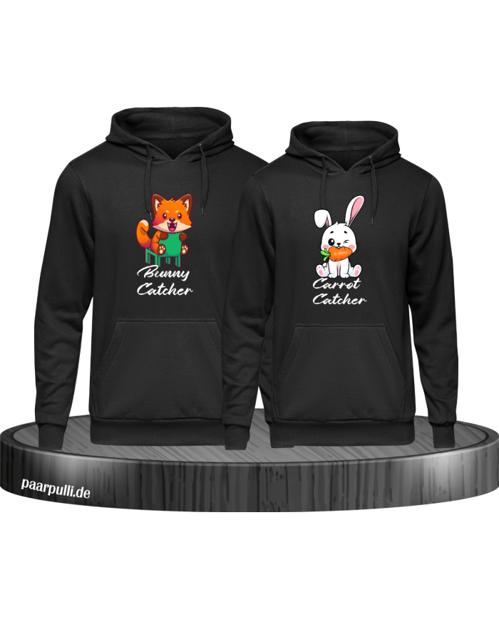 Bunny and Carrot Catcher schwarz