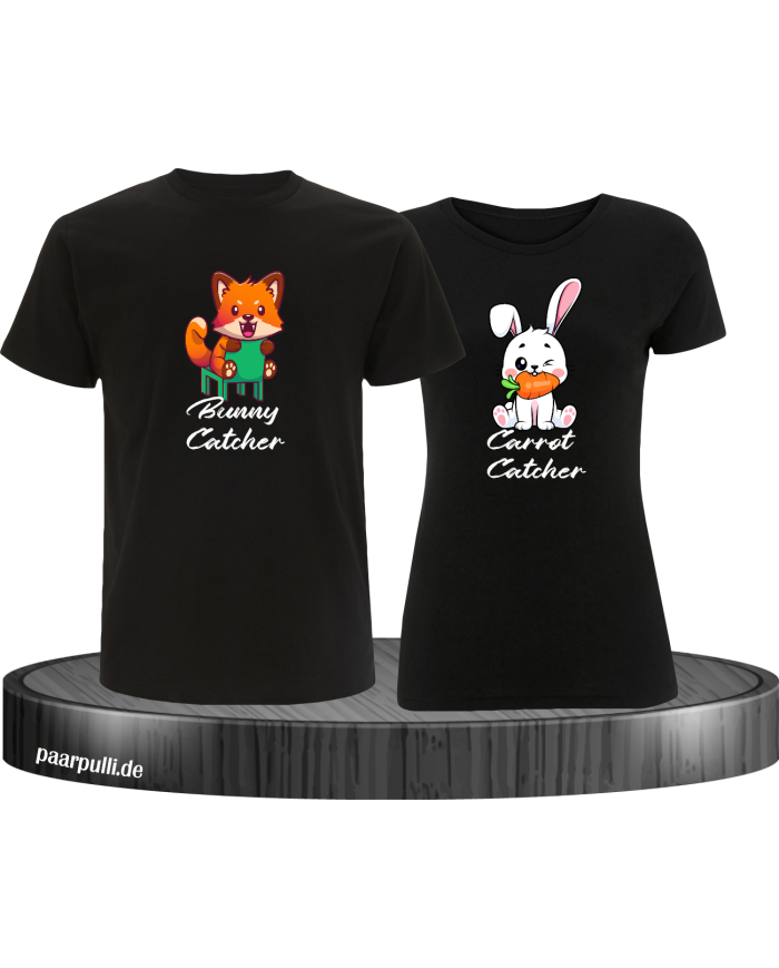 Bunny and Carrot Catcher schwarz