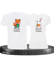 Bunny and Carrot Catcher weiß