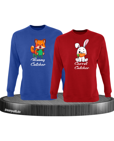 Bunny and Carrot Catcher blau-rot Bunny and Carrot Catcher blau-rot