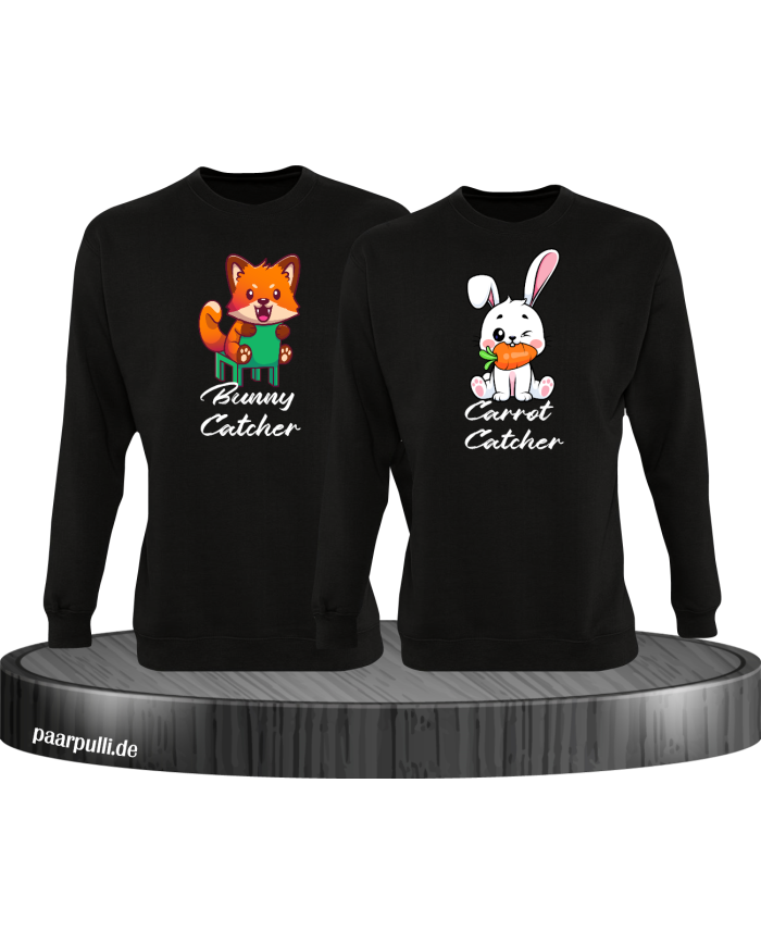 Bunny and Carrot Catcher schwarz