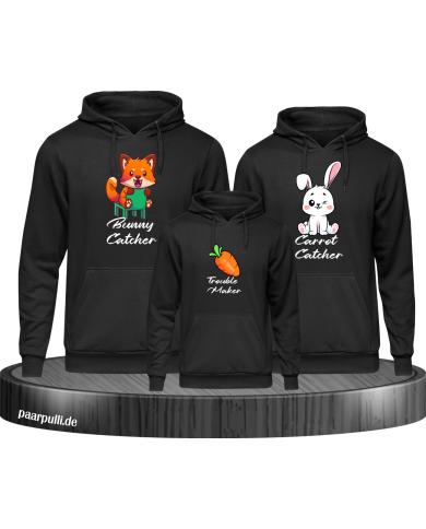 Bunny and Carrot Catcher Troublemaker schwarz Bunny and Carrot Catcher Troublemaker schwarz