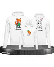 Bunny and Carrot Catcher Troublemaker weiß