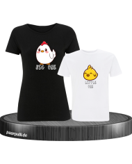 Big One Little One schwarz-weiß