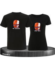 Mr Salmon and Mrs Rice schwarz