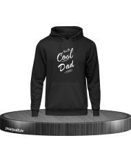 I'm a cool dad Hoodie schwarz in Größe L