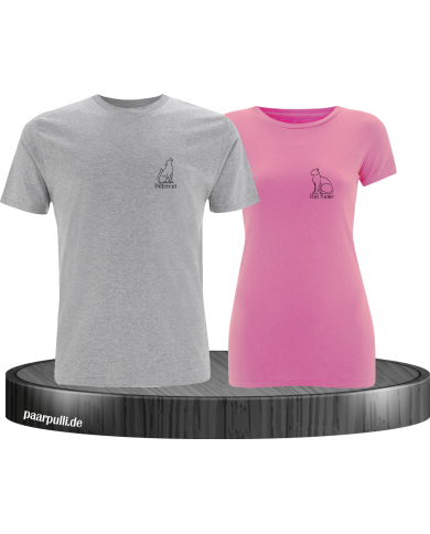 Different but same Set grau-rosa Different but same Set grau-rosa