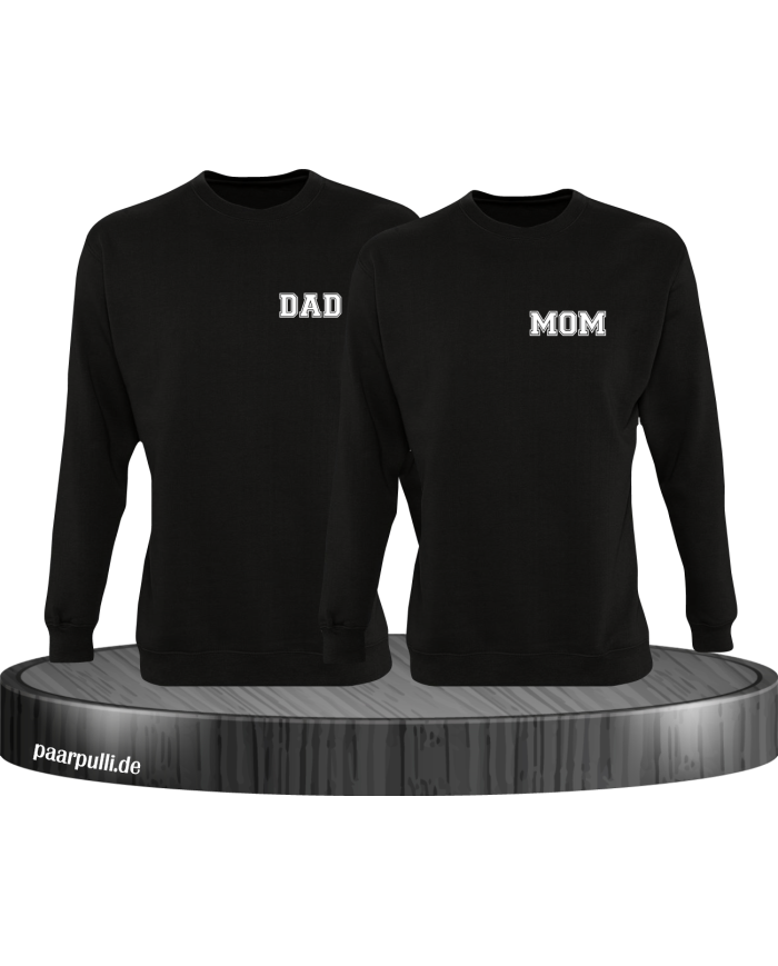 Mom Dad Set schwarz