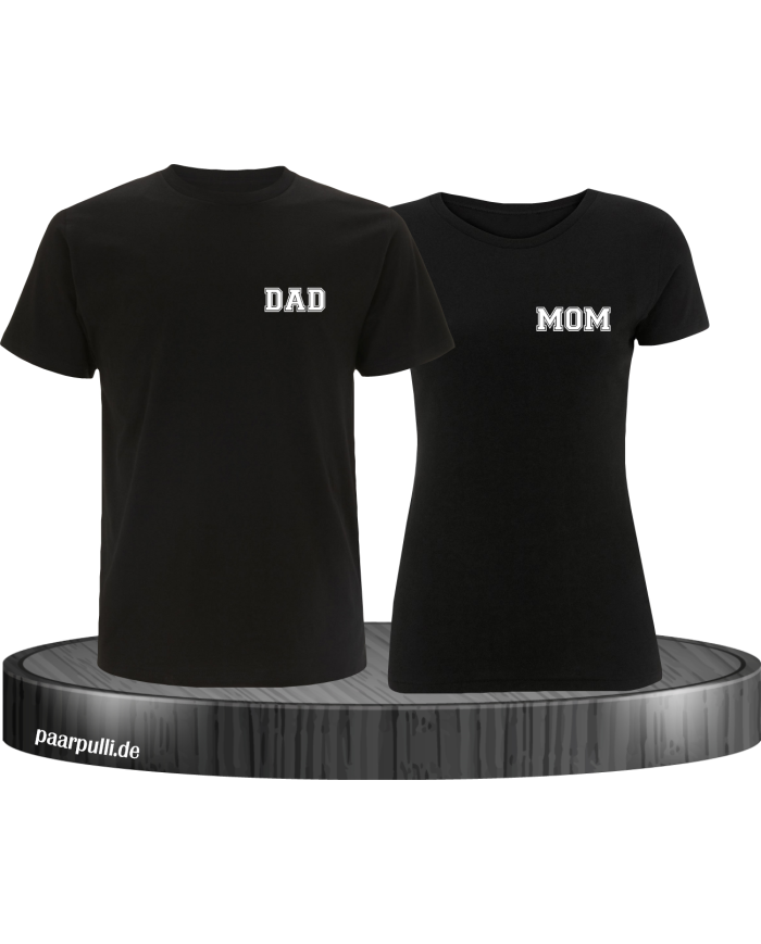 Mom Dad Set schwarz