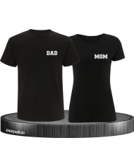 Mom Dad Set schwarz