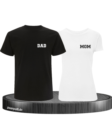 Mom Dad Set schwarz-weiß Mom Dad Set schwarz-weiß