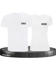Mom Dad Set weiß