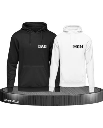 Mom Dad Set schwarz-weiß Mom Dad Set schwarz-weiß