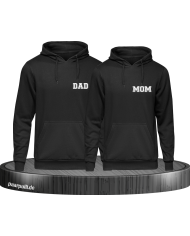 Mom Dad Set schwarz