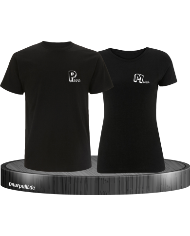 Mama Papa Set schwarz Mama Papa Set schwarz
