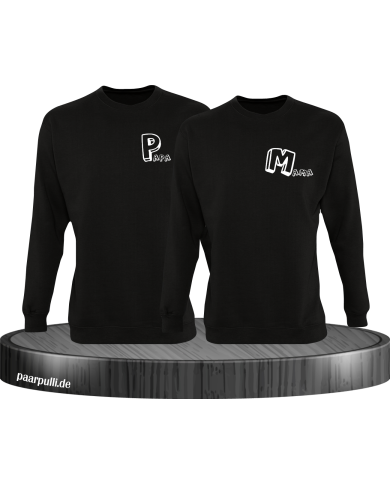Mama Papa Set schwarz Mama Papa Set schwarz