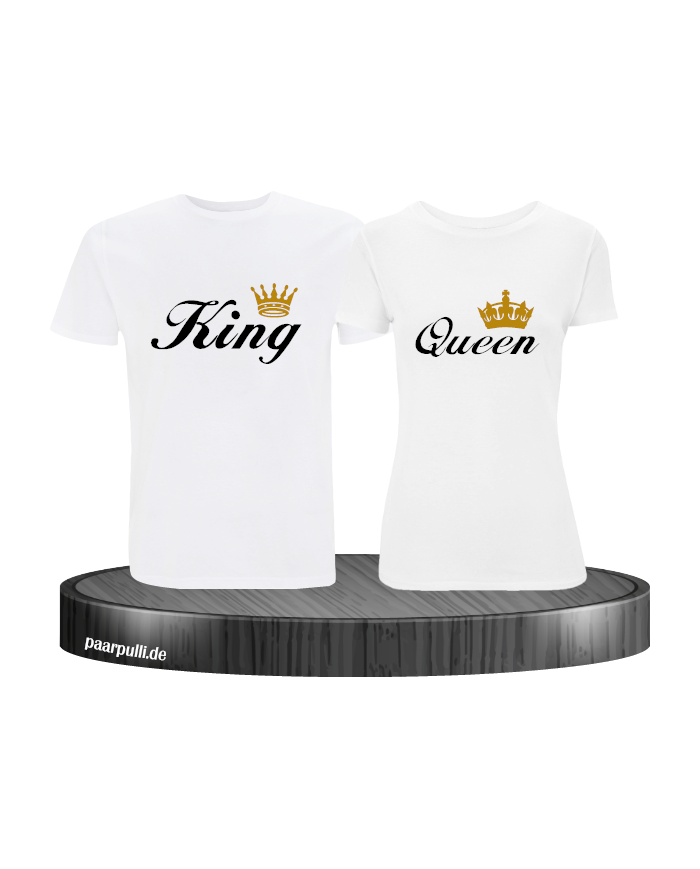King Queen Partnerlook T-Shirt King Queen Partnerlook T-Shirt