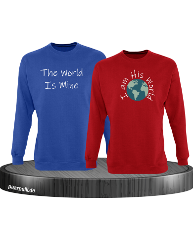 The World Is Mine blau-rot The World Is Mine blau-rot