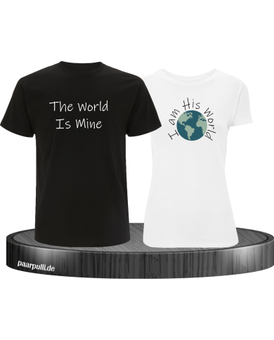 The World Is Mine schwarz-weiß The World Is Mine schwarz-weiß