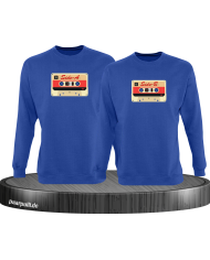 Retro Kassetten Set blau