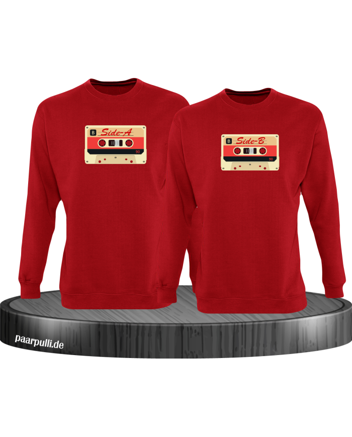 Retro Kassetten Set rot