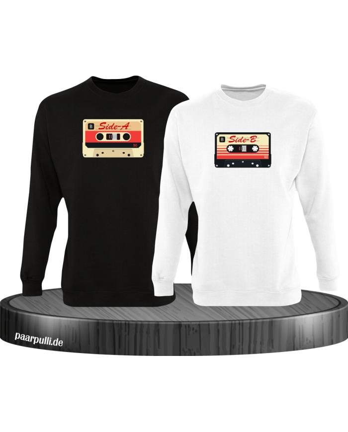 Retro Kassetten schwarz-weiß