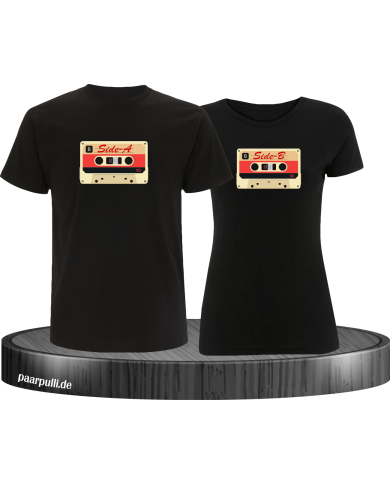 Retro Kassetten Set schwarz Retro Kassetten Set schwarz