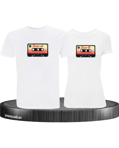 Retro Kassetten Set weiß Retro Kassetten Set weiß