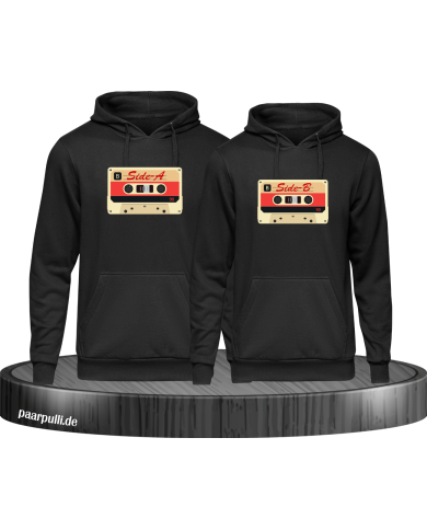 Retro Kassetten Set schwarz Retro Kassetten Set schwarz