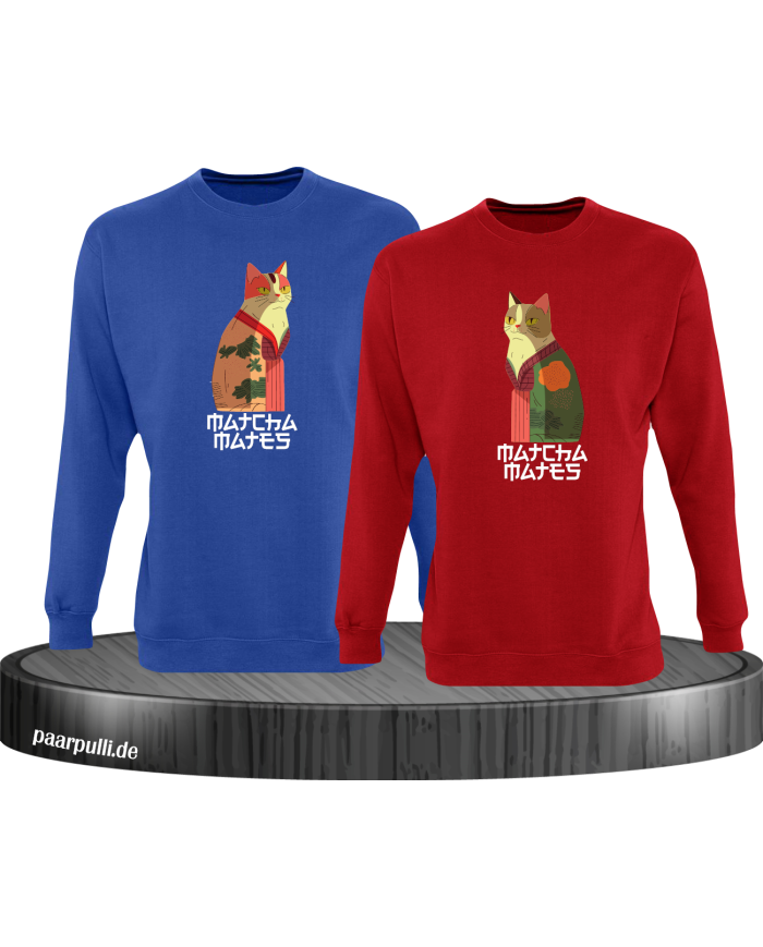 Matcha Mates Set blau-rot