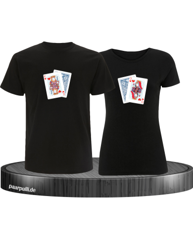 King Queen Poker Set schwarz King Queen Poker Set schwarz