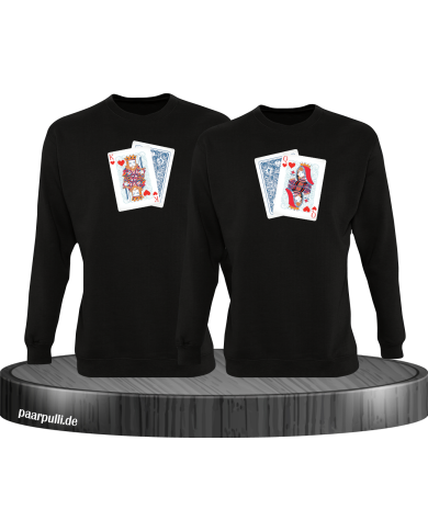 King Queen Poker Set schwarz King Queen Poker Set schwarz