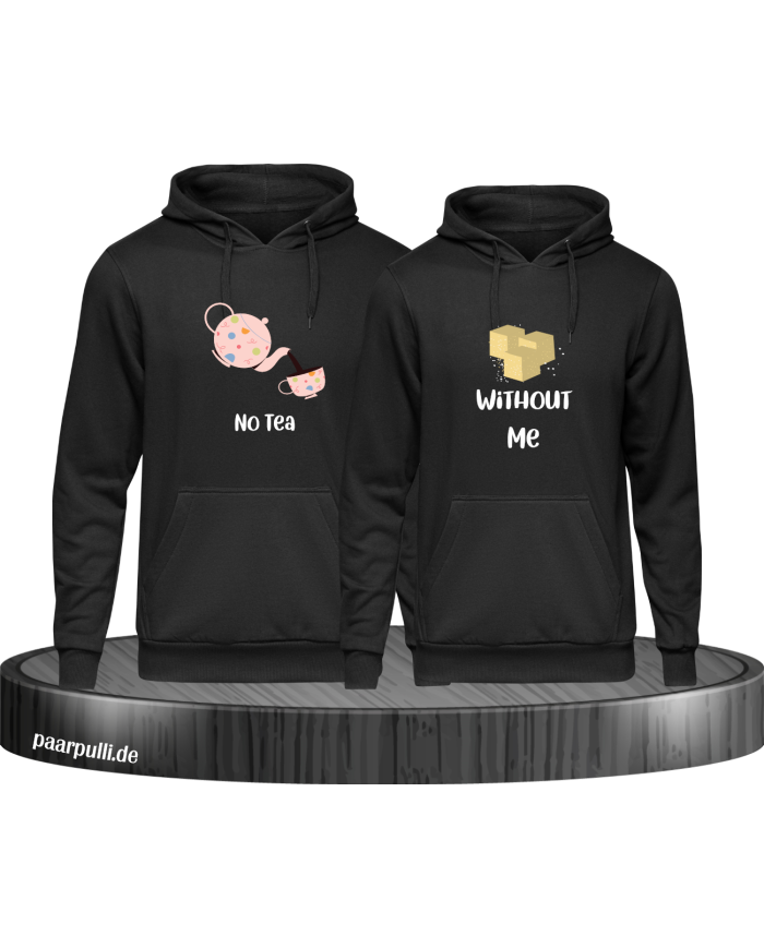 No Tea Without Me Set schwarz