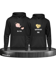 No Tea Without Me Set schwarz