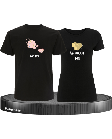 No Tea Without Me Set schwarz No Tea Without Me Set schwarz
