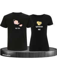 No Tea Without Me T-Shirt Set