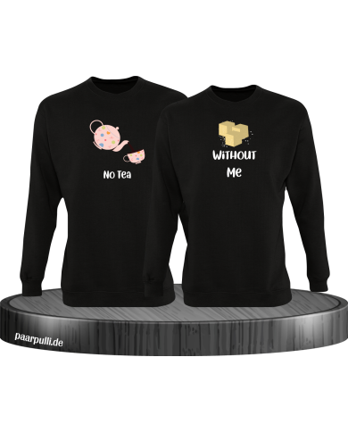 No Tea Without Me Set schwarz No Tea Without Me Set schwarz