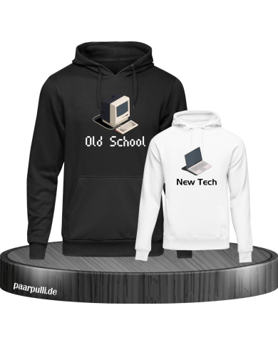 Old School New Tech Set schwarz-weiß Old School New Tech Set schwarz-weiß