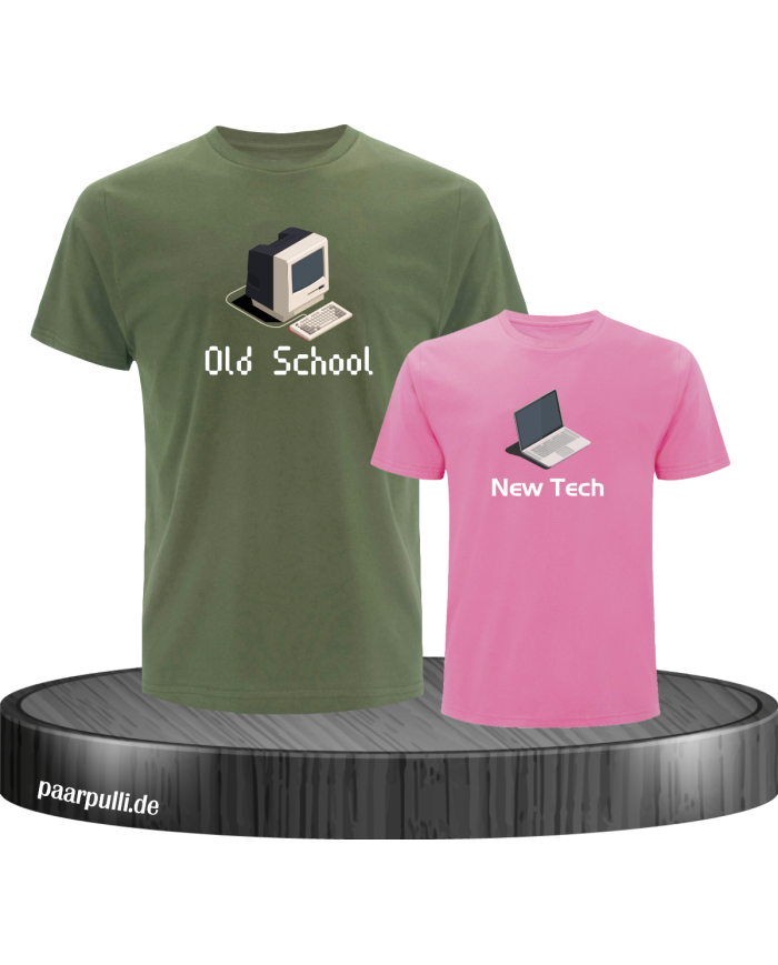 Old School New Tech Set khaki-rosa