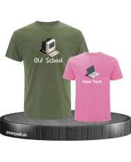 Old School New Tech Set khaki-rosa