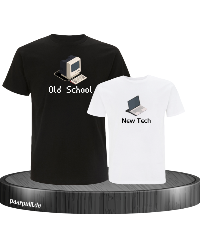 Old School New Tech Set schwarz-weiß