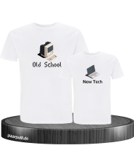 Old School New Tech Set weiß