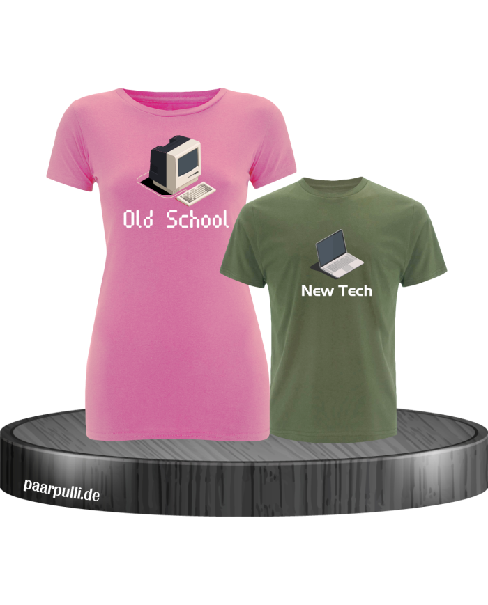 Old School New Tech Set rosa-khaki