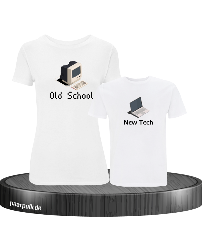 Old School New Tech Set weiß