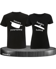 Tencere Kapak Partnerlook schwarz