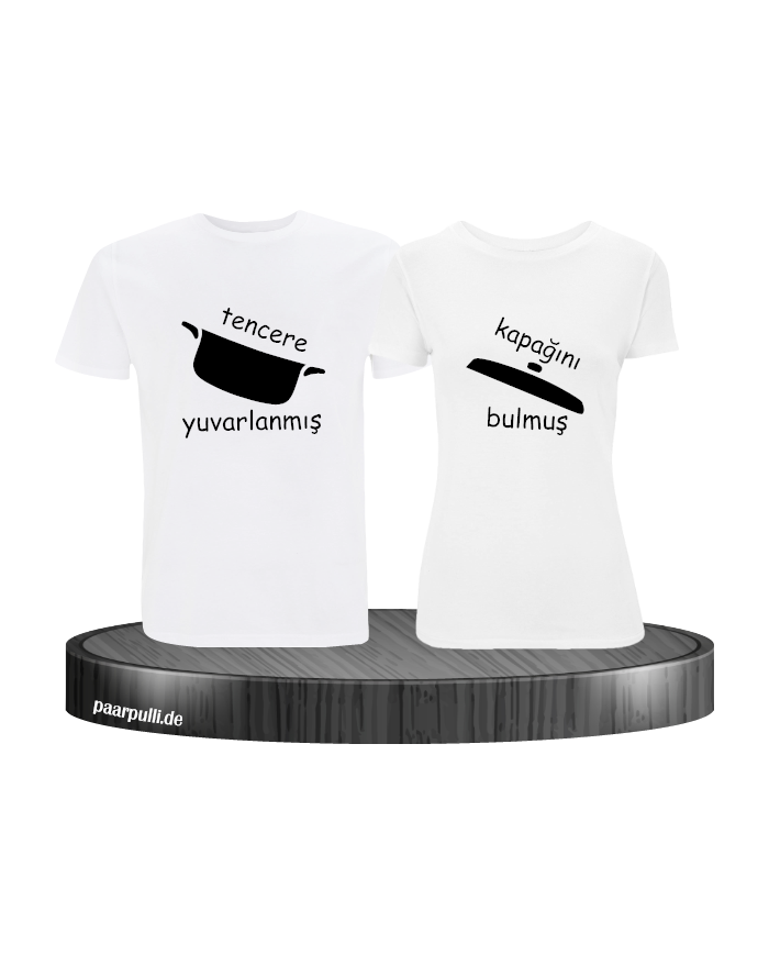 Tencere Kapak Partnerlook Weiß Tencere Kapak Partnerlook Weiß